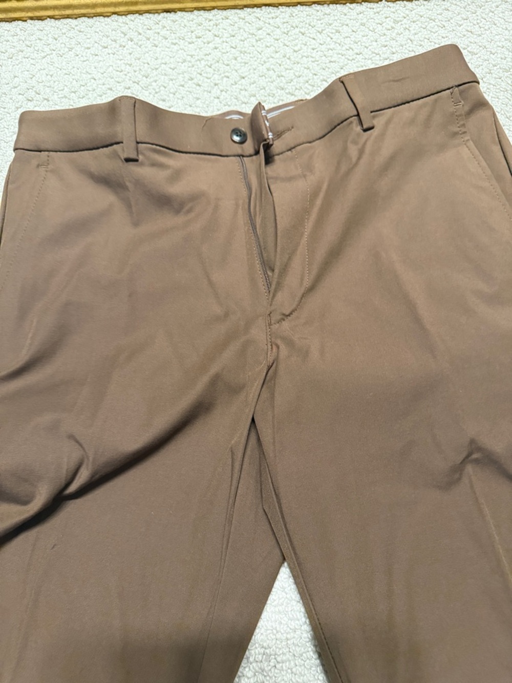 Michael Kors Tan Straight Fit Chinos 32x32